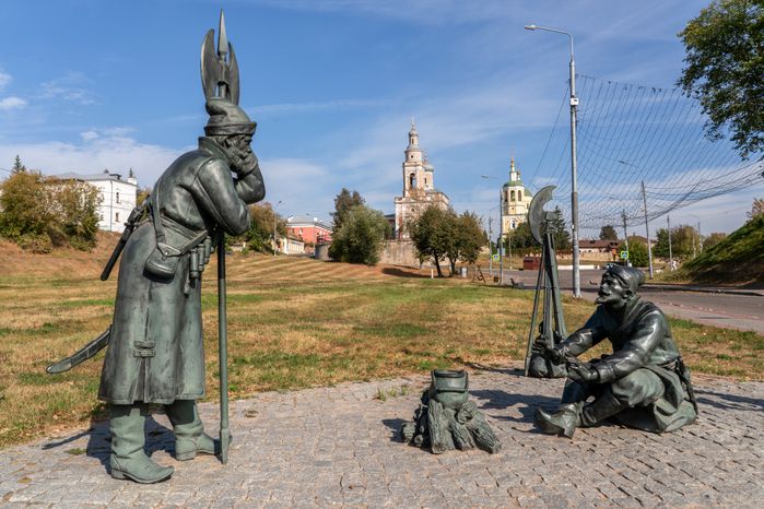 Скульптурная композиция «Стрельцы» в Серпухове