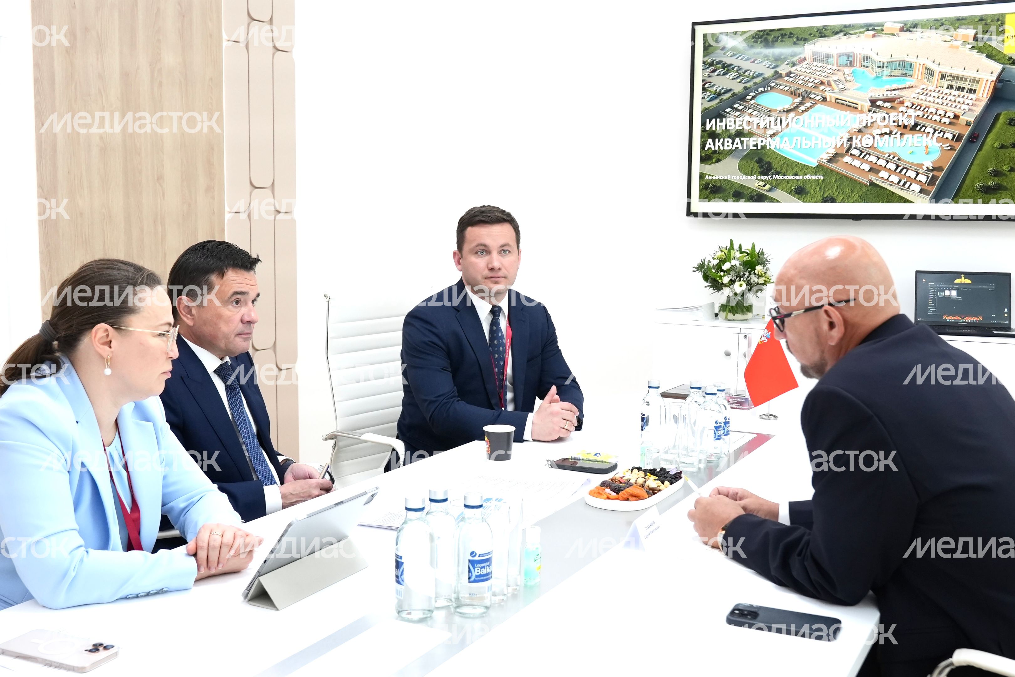 Строительство современного акватермального комплекса в Ленинском г.о. планируют завершить к концу года Строительство современного акватермального комплекса в Ленинском г.о. планируют завершить к концу года