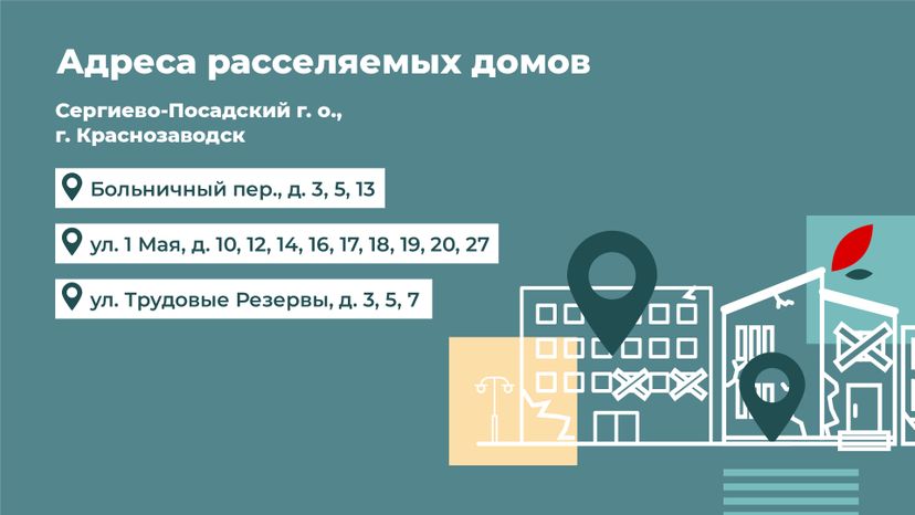 Переселение Сергиев Посад Владимирская