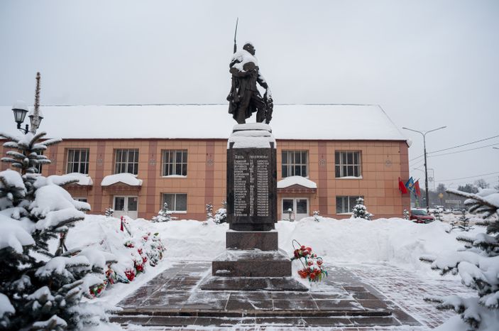 Зимние виды города Солнечногорск