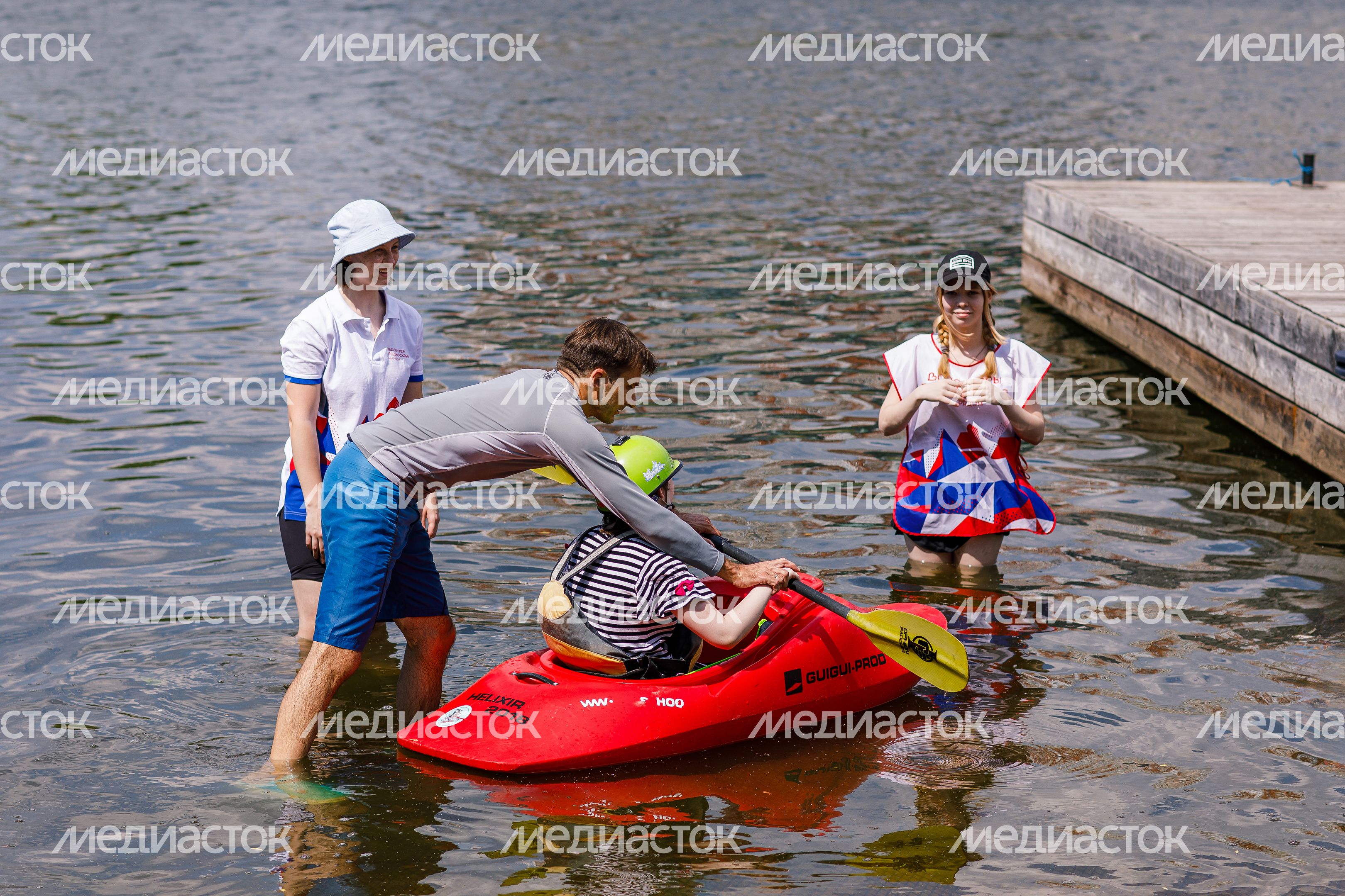 Фестиваль водных видов спорта "Вода для всех" прошел в Красногорске