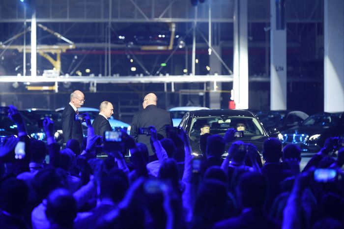 Открытие автомобильного завода Mercedes‑Benz в Подмосковье
