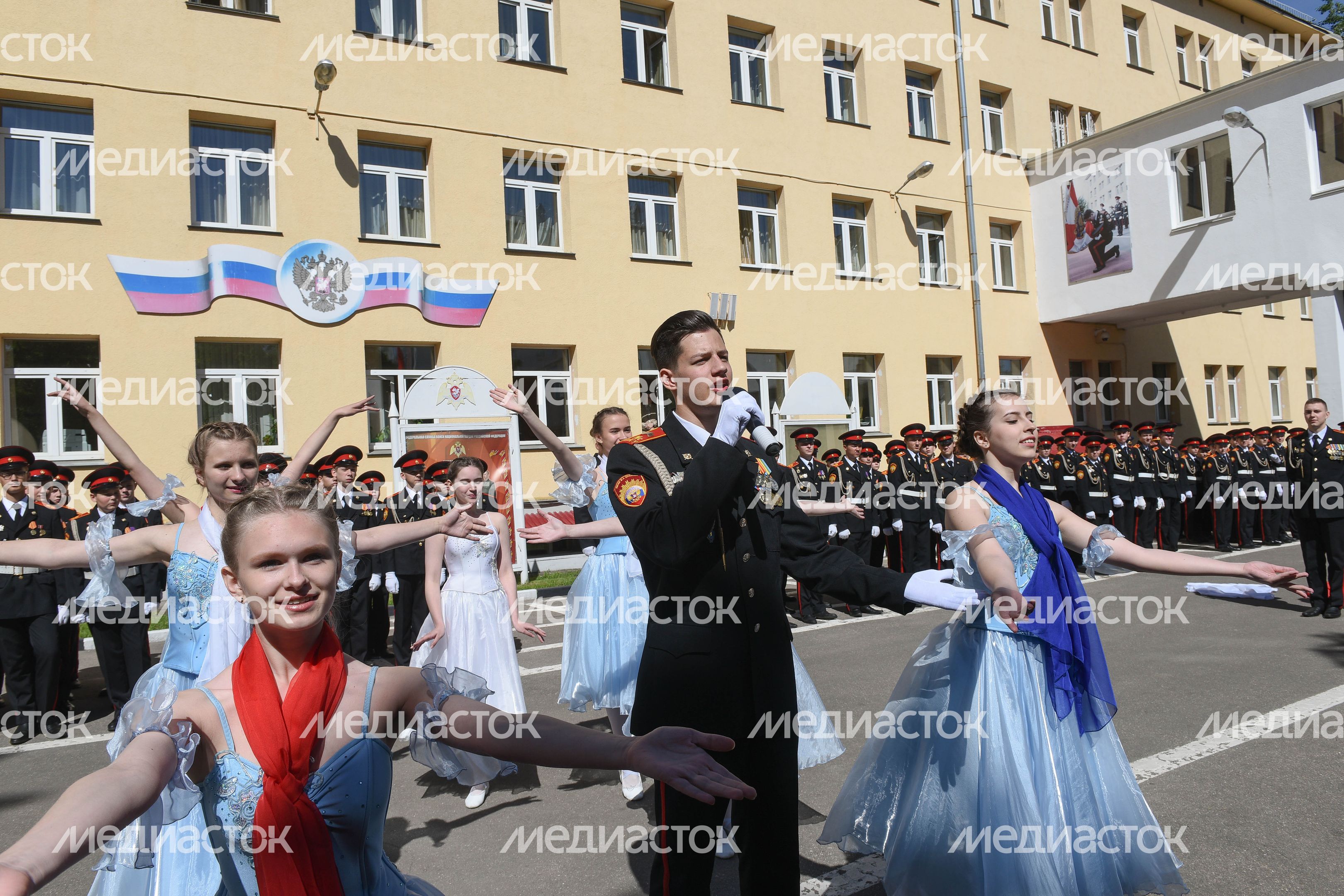 Последний звонок в Московском президентском кадетском училище имени М.А. Шолохова, 1 часть
