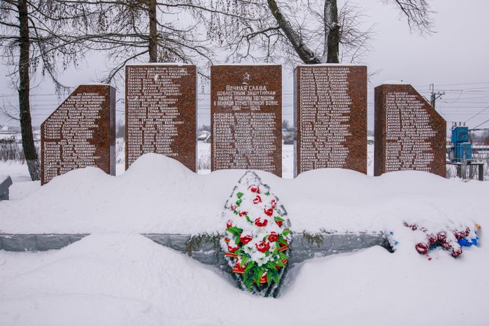 Парк Победы в селе Новопетровское округа Истра