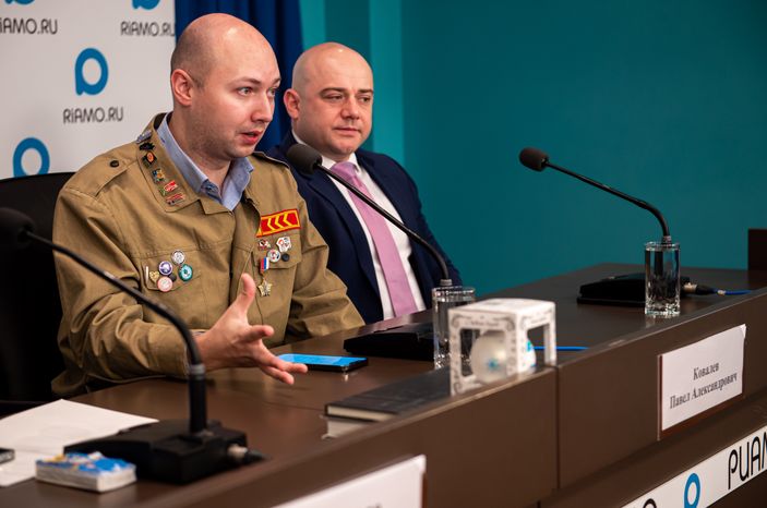 Пресс-конференция по организации «Добрых комнат» в Подмосковье