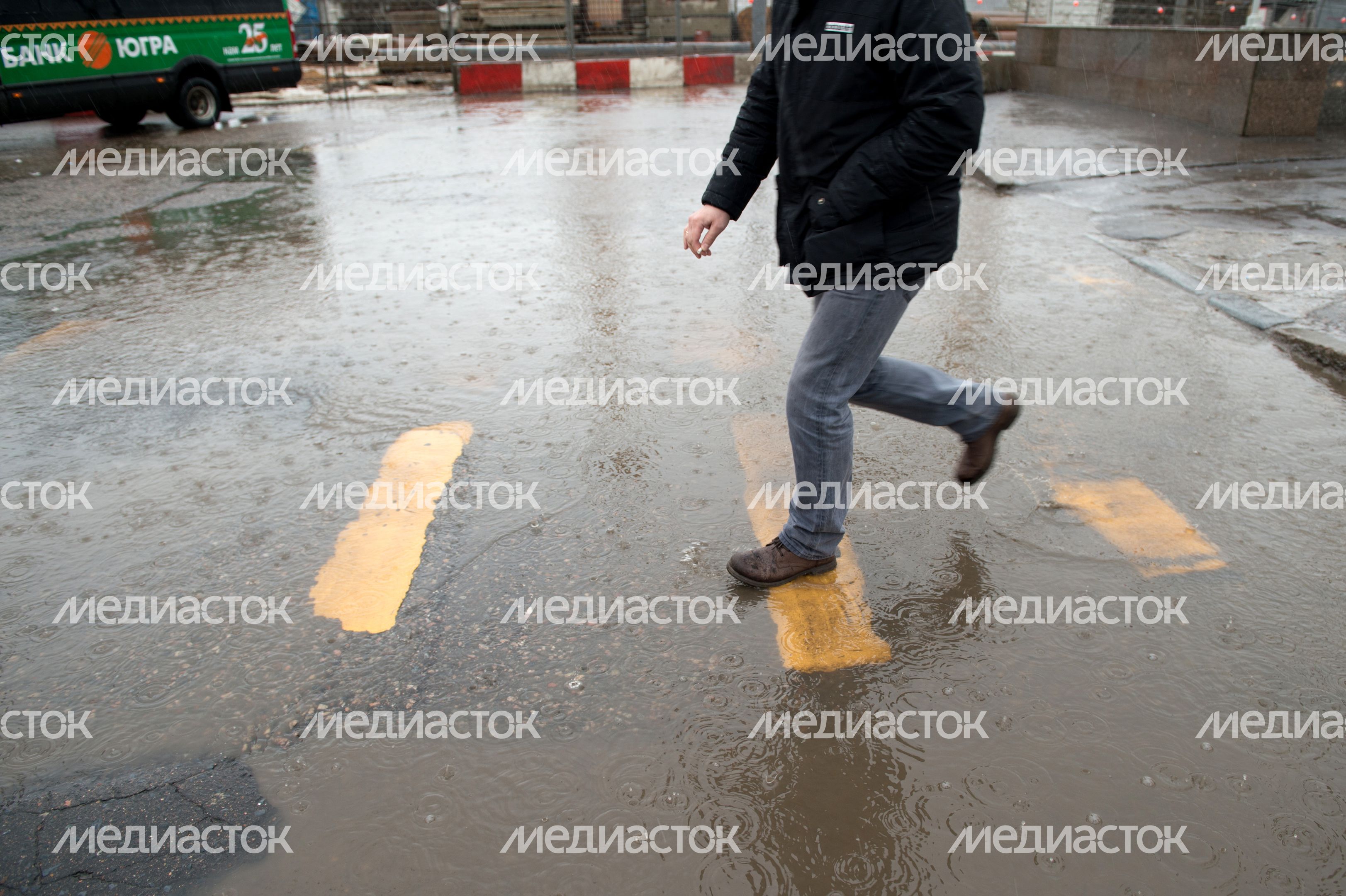 Дождь в Москве