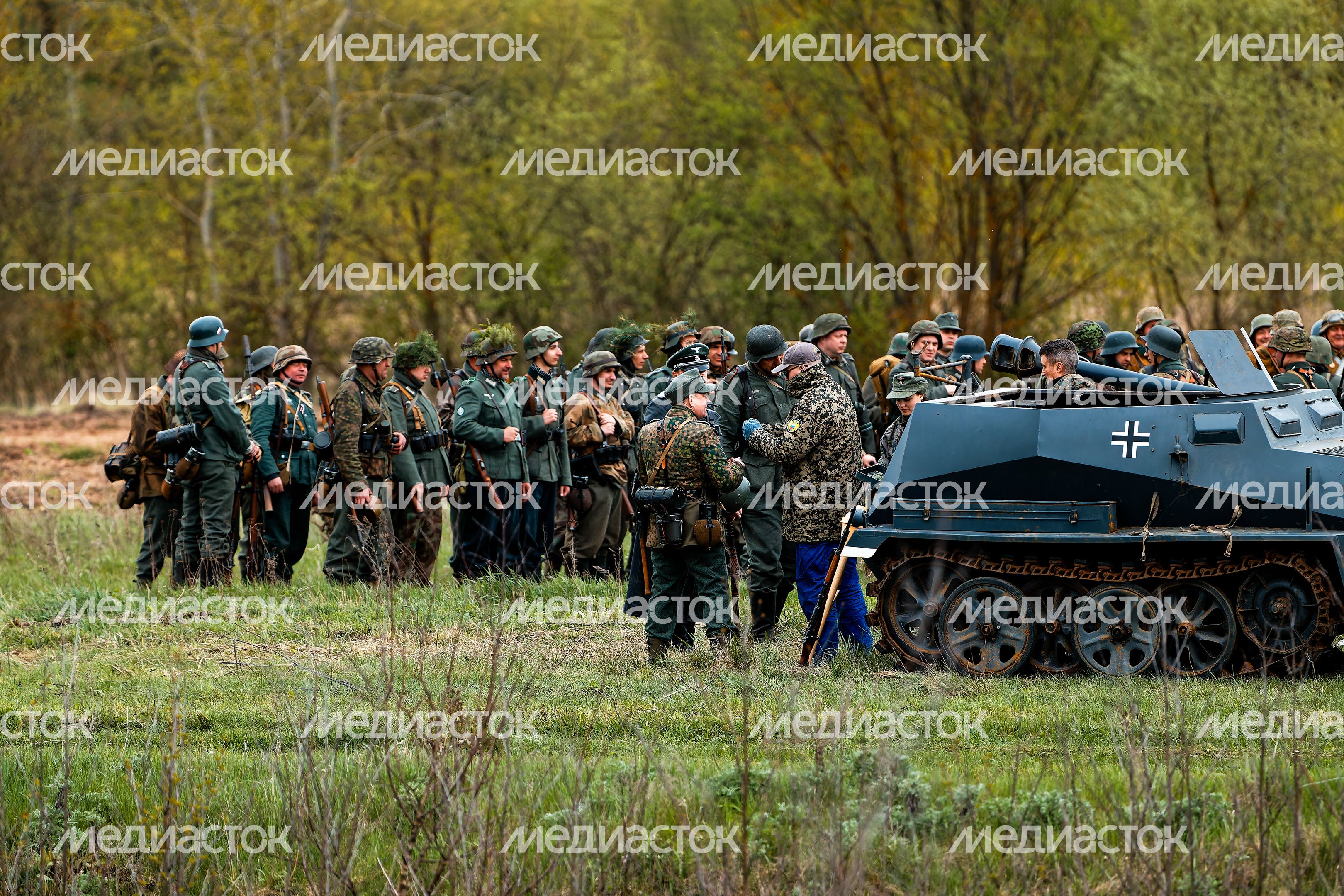 XIX Военно-исторический фестиваль "Огненная дуга" в Ступино