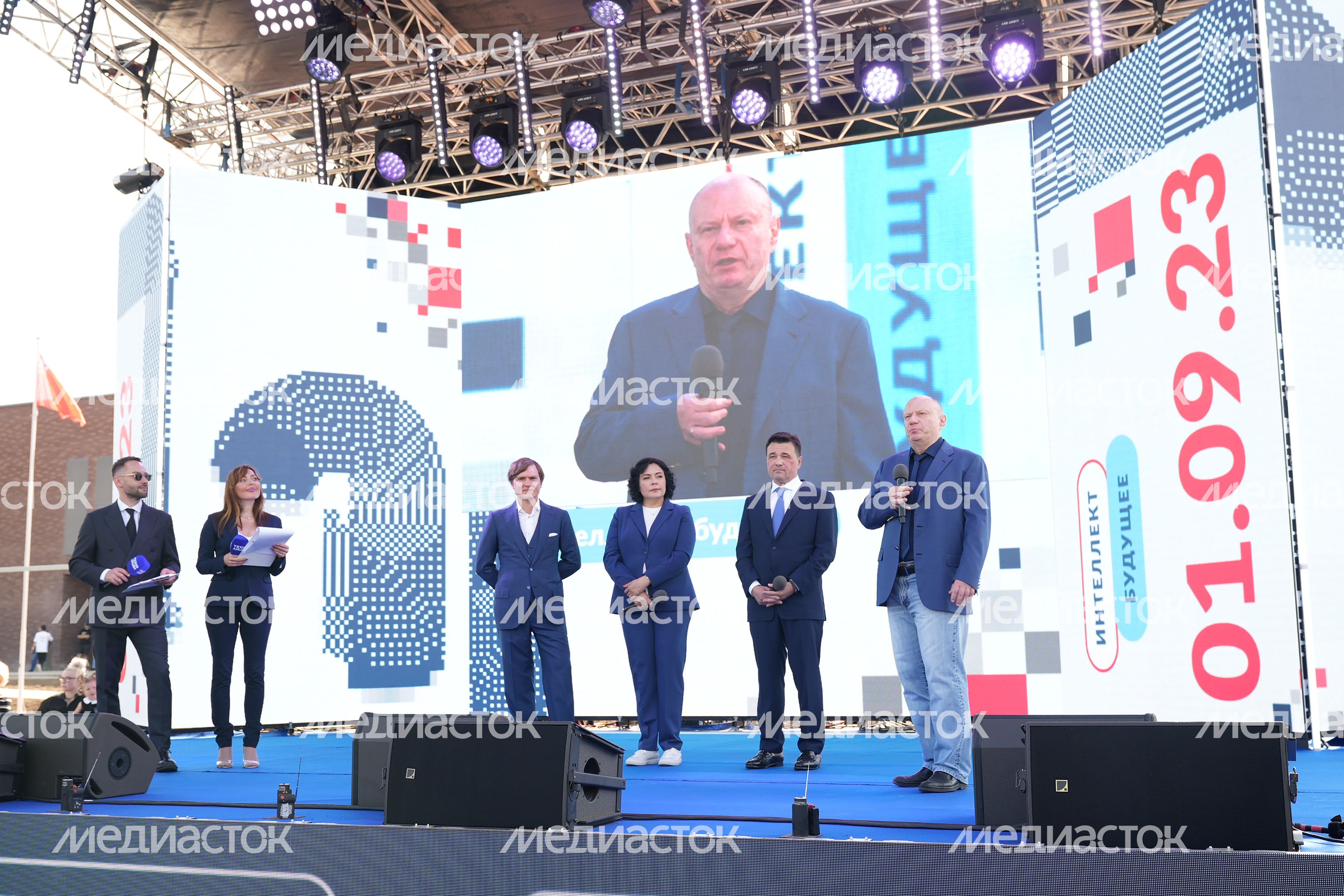 Посещение нового образовательного кластера на базе техлицея им. В.И. Долгих Губернатором Подмосковья
