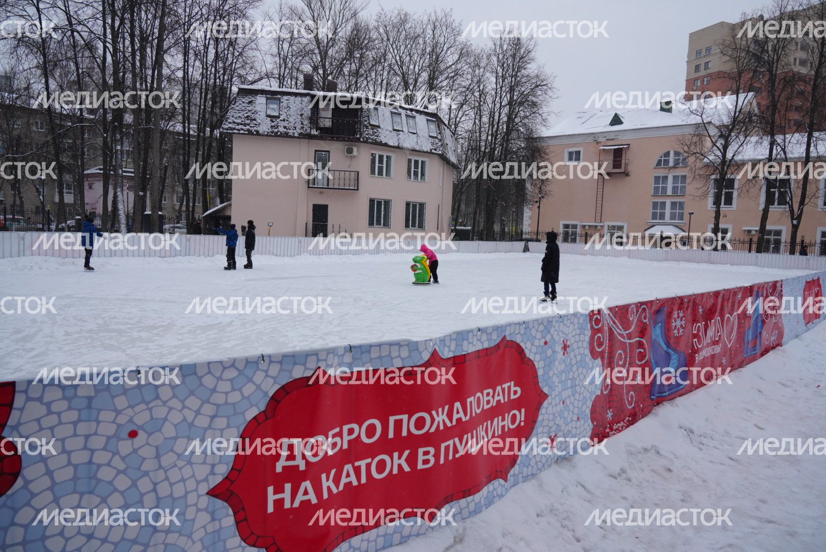 Проверка Губернатором Центрального парка культуры и отдыха в Пушкино