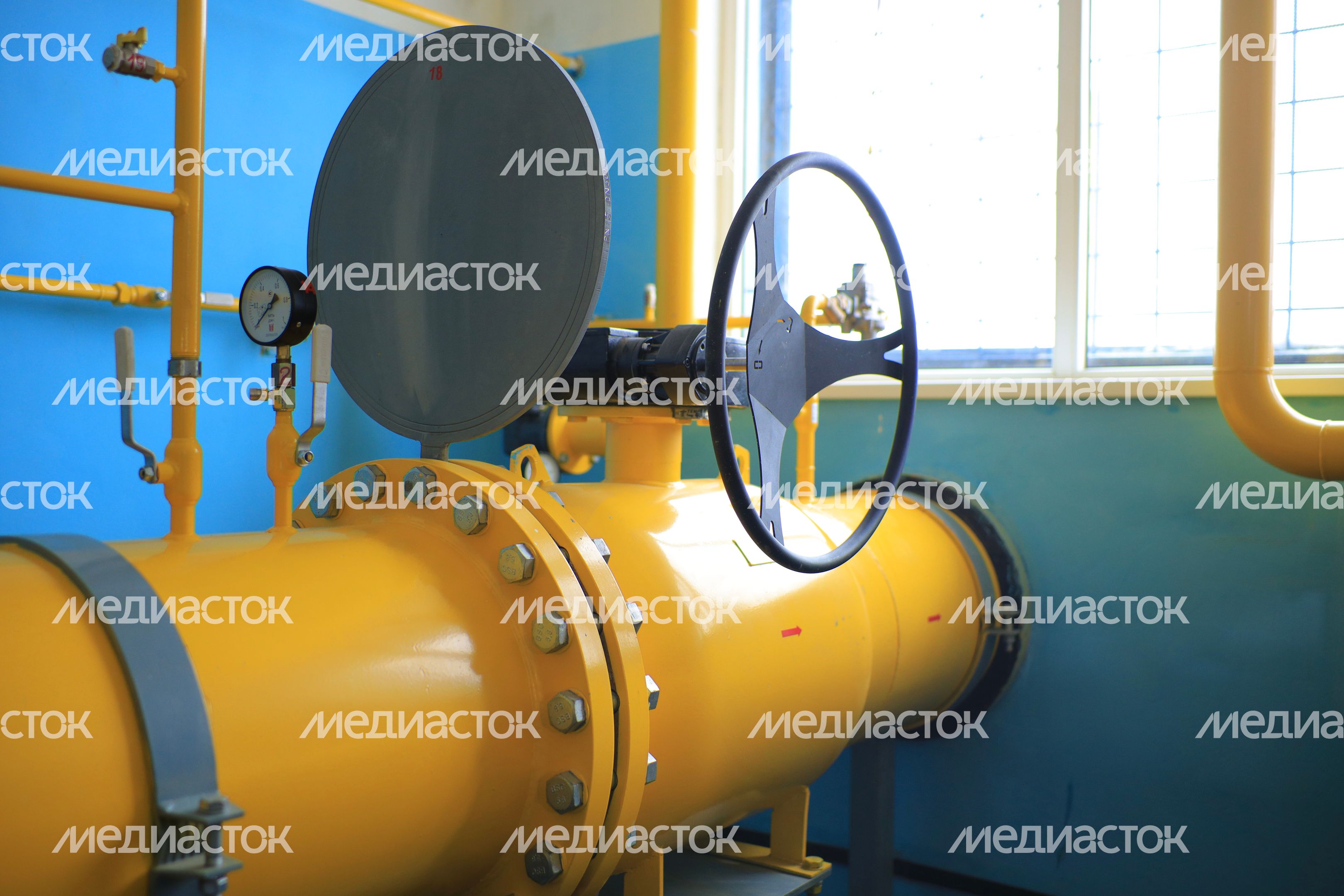 На газораспределительном пункте "Самаровка" в г.о. Королёв