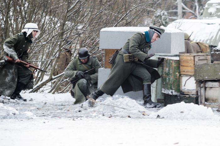 Мытищи. Военно-историческая реконструкция «Разгром немецких войск под Москвой»