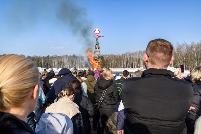 В музее-заповеднике «Горки Ленинские» прошла Арт-Масленица