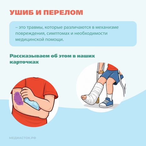 Перелом или ушиб Квадрат 02