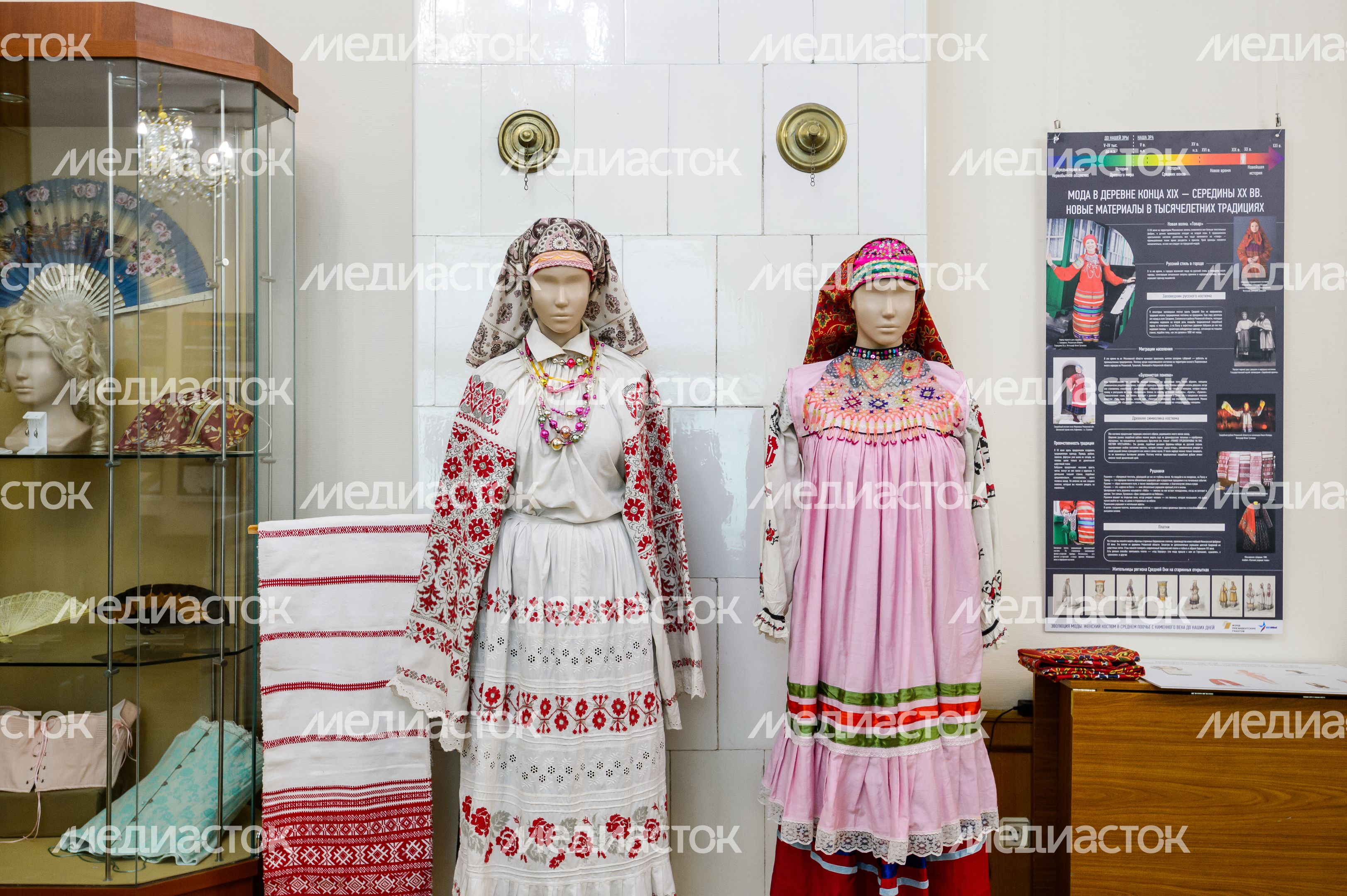 Выставка «Эволюция моды. Женский костюм в Среднем Поочье с каменного века до наших дней» в Кашире