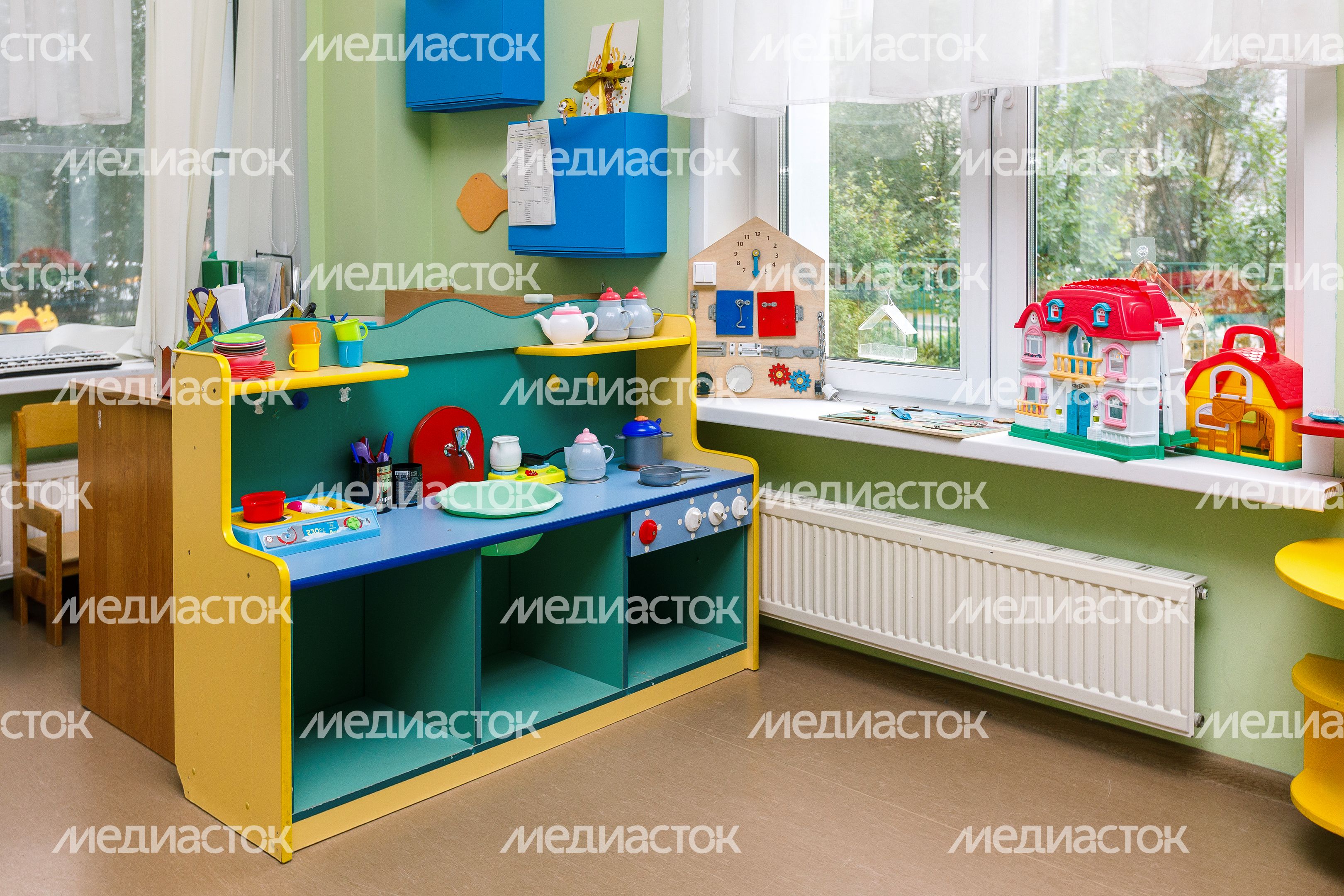 Игрушечная кухня в детском саду «Котенок» из Химок Игрушечная кухня в детском саду «Котенок» из Химок