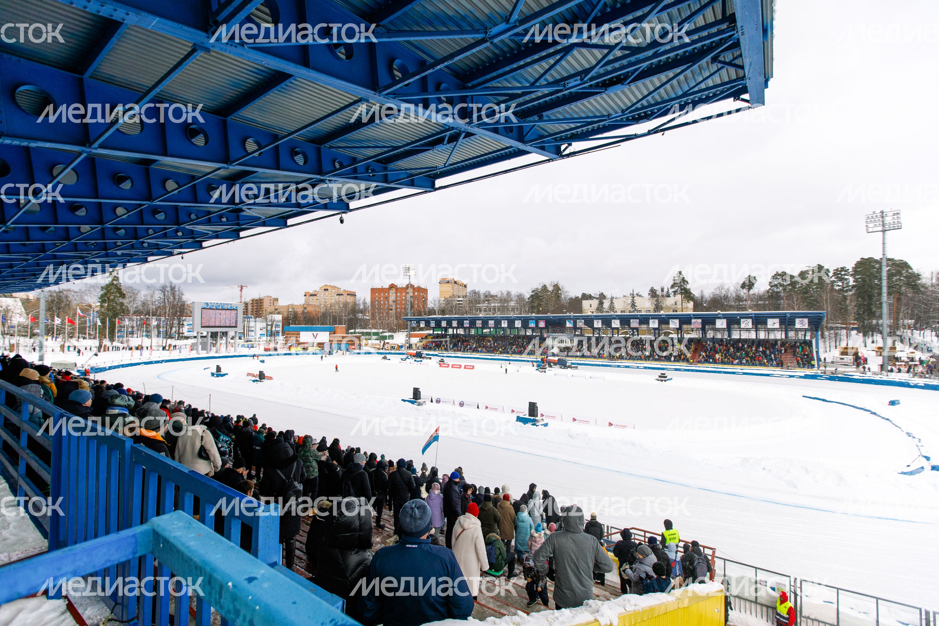 Красногорск. VI этап личного чемпионата России по гонкам на льду