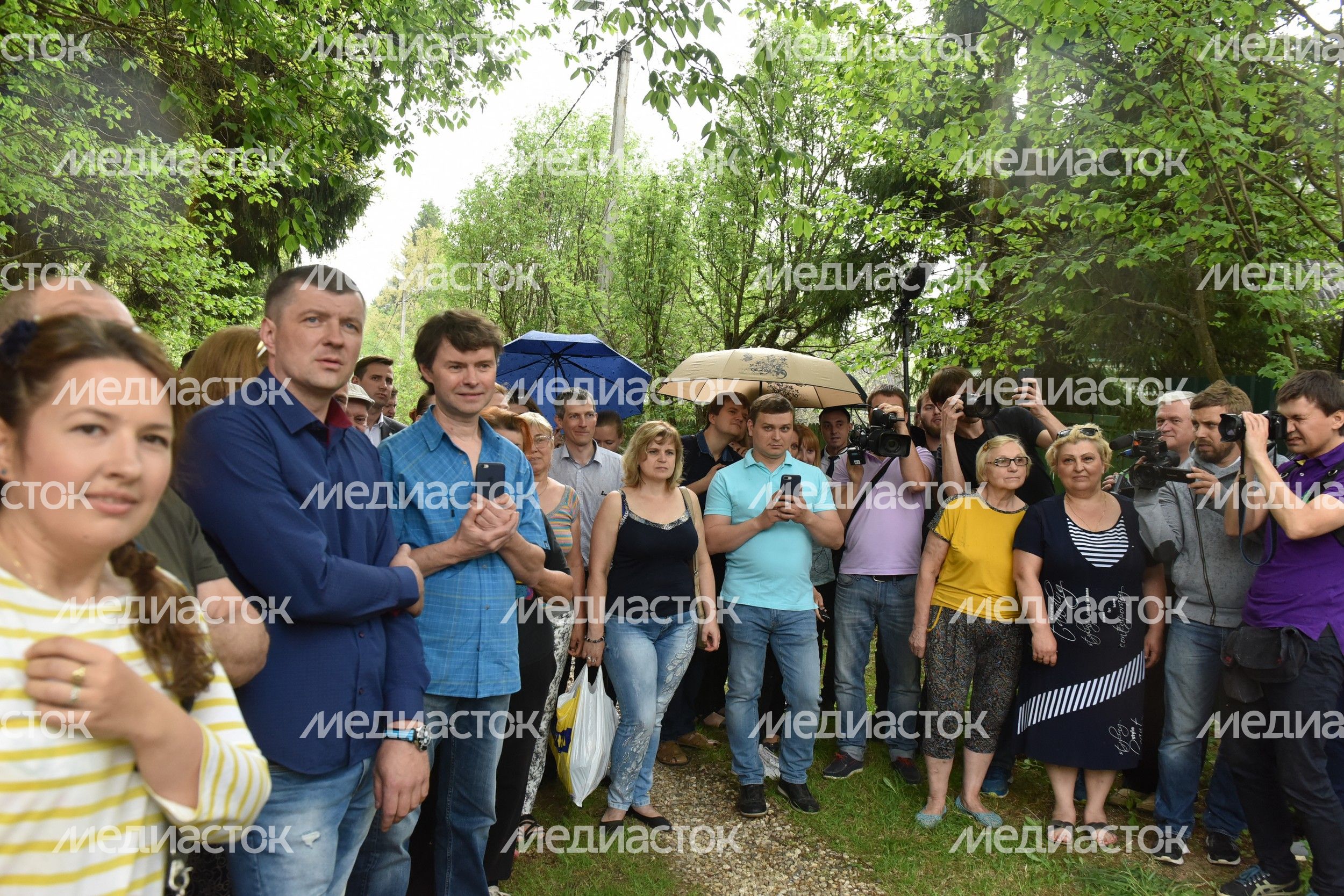 Рабочий визит губернатора Подмосковья и мэра Москвы в СНТ «Северянин»