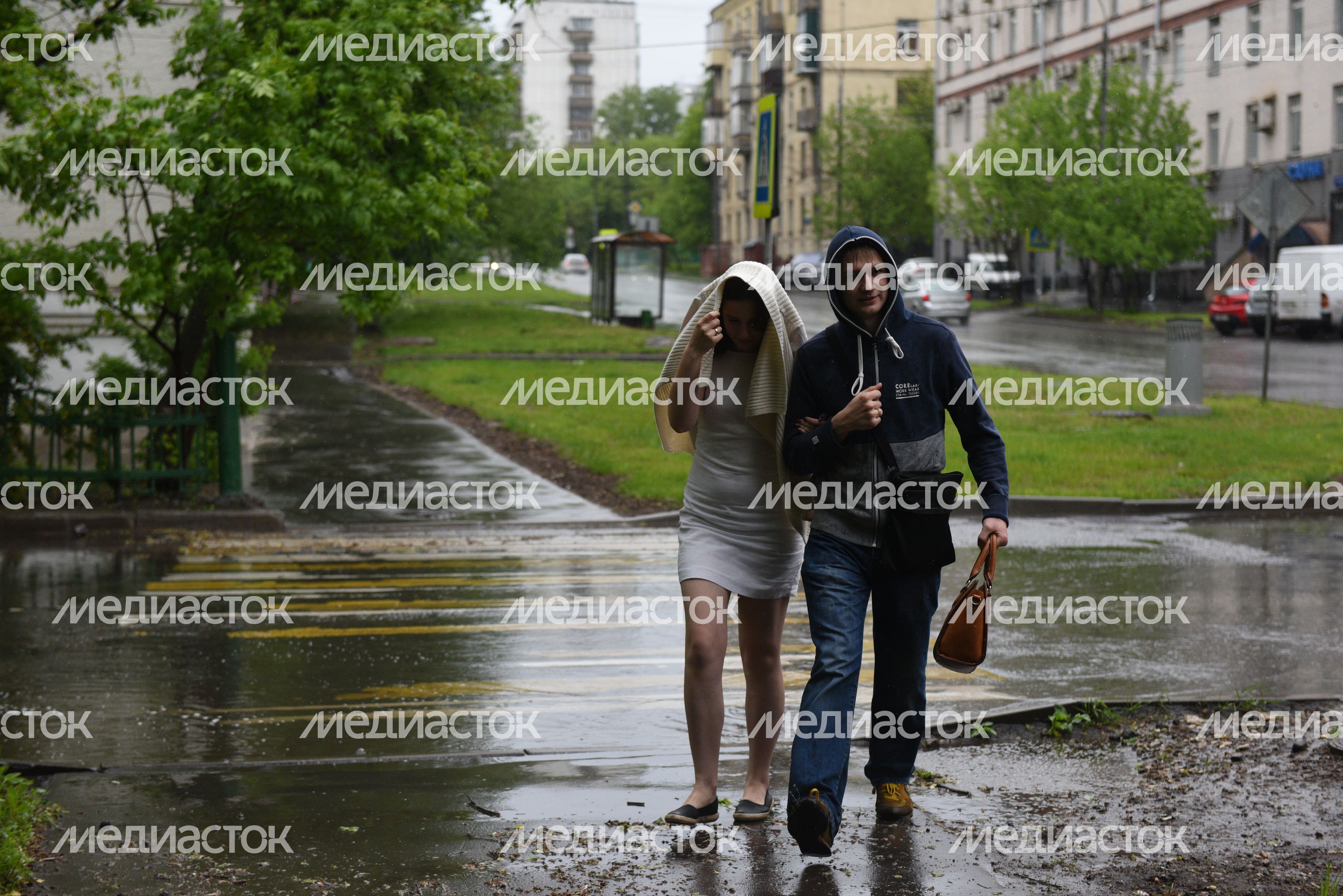 Последствия урагана в московском регионе