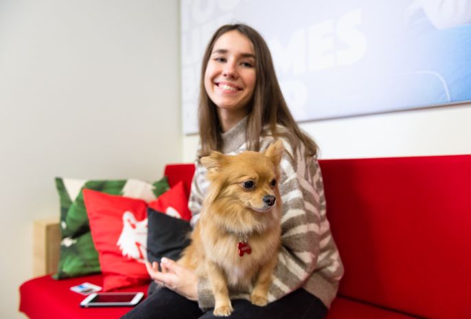 Pet‑friendly офис Purina