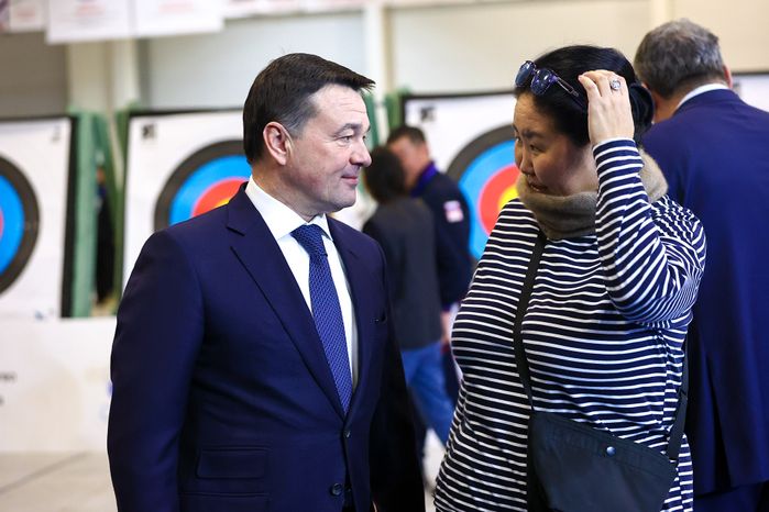 Поздравление подмосковных лучников Губернатором Подмосковья