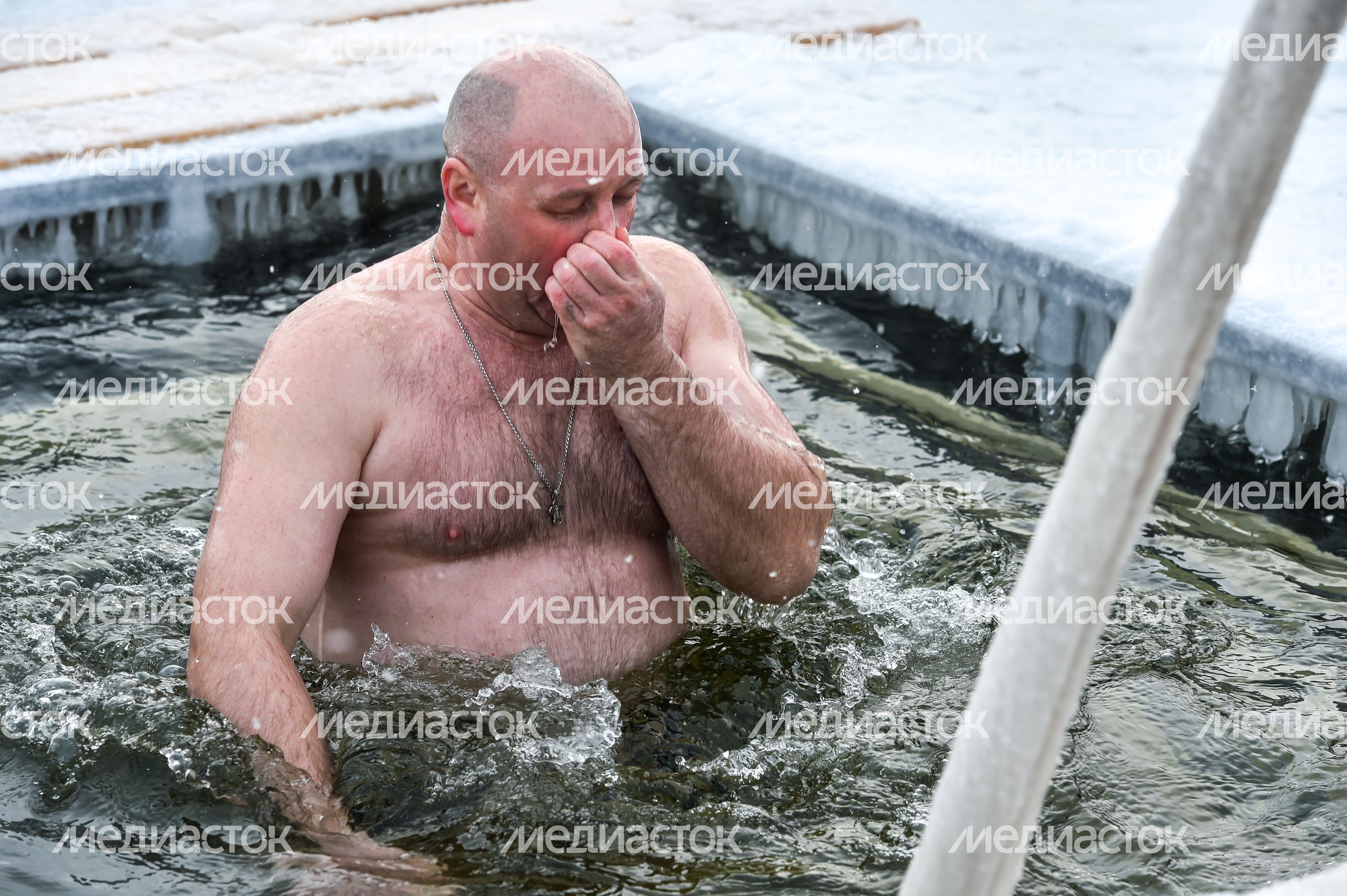 Крещенские купания в Подмосковье