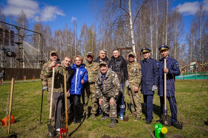 Кирилл Григорьев с командой принял участие во Всероссийском субботнике