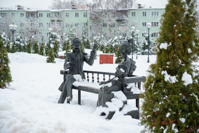 Зимние виды Лосино-Петровского