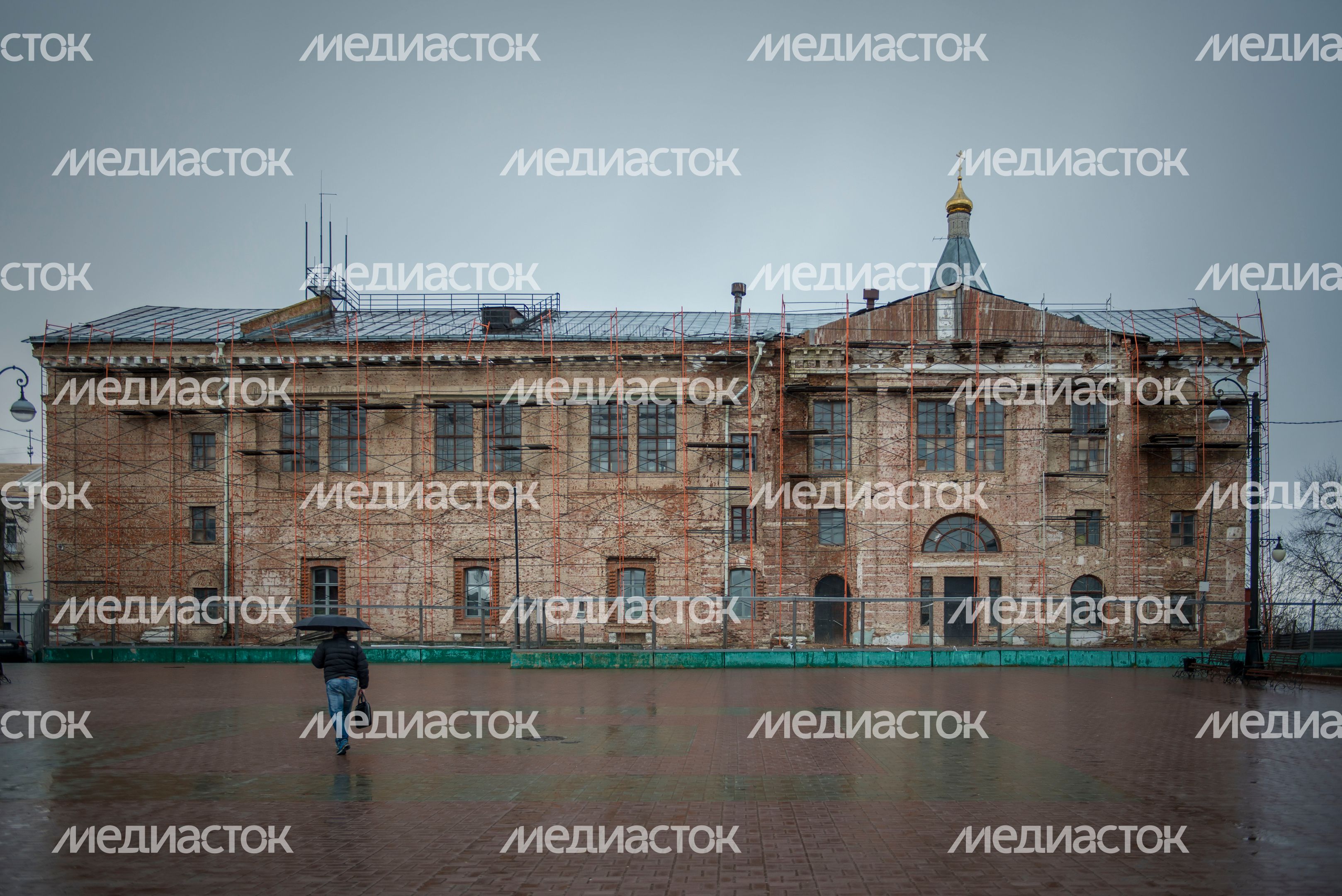 Реставрация Троицкого собора в Клину