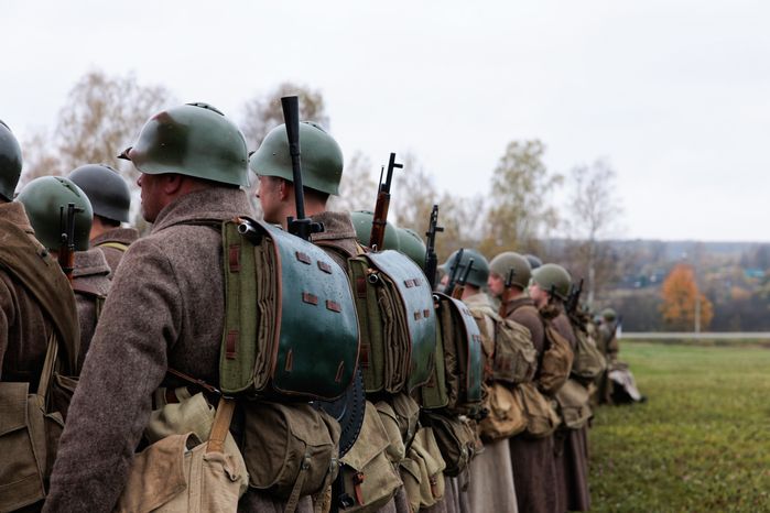 Военно-исторический фестиваль «Москва за нами. 1941 год» на Бородинском поле