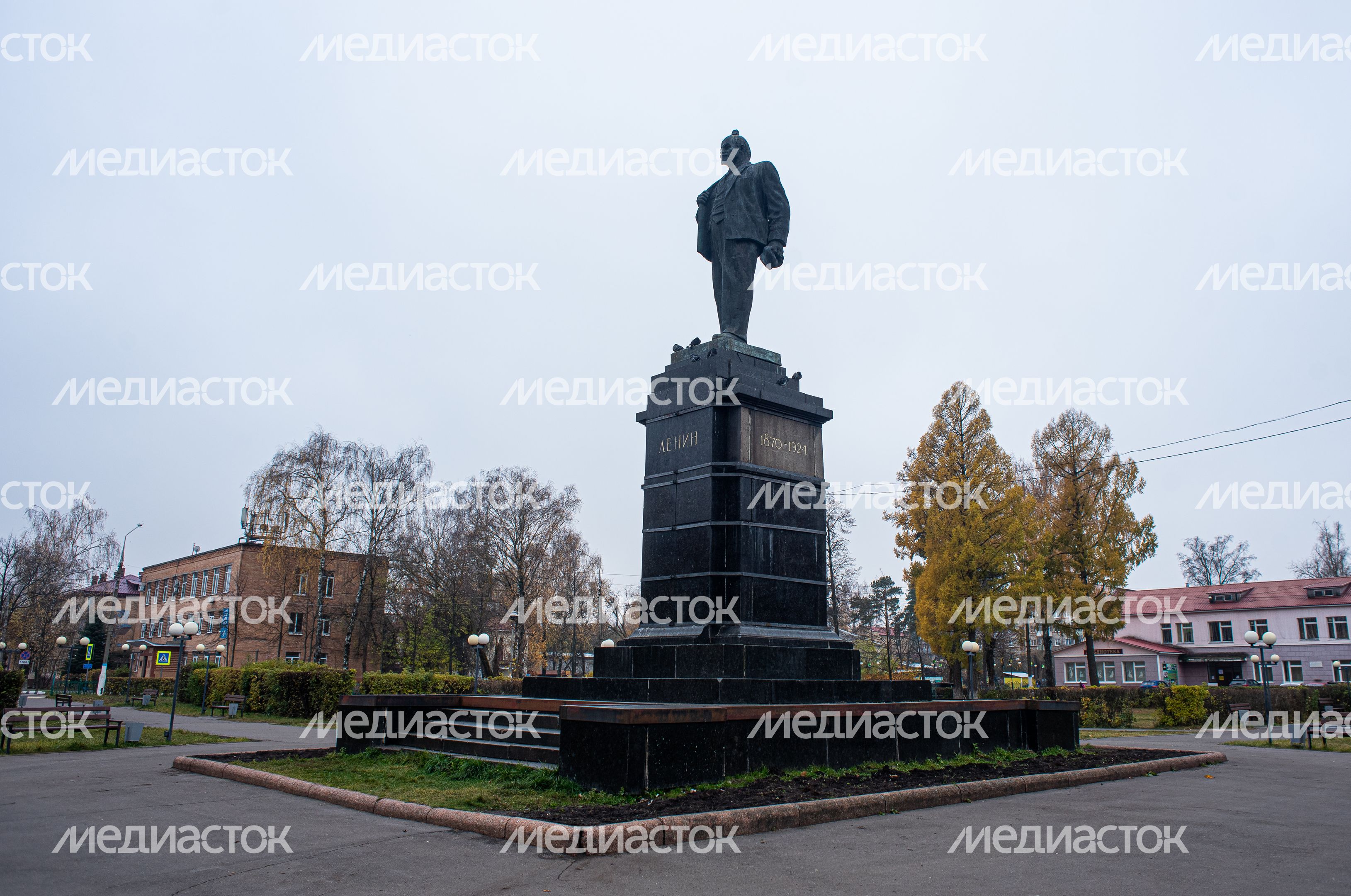 Осенние виды города Шатура