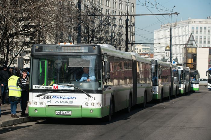 Компенсационные автобусы «М» на участке Калужско-Рижской линии метро