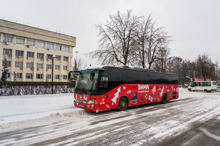 Новогодний автобус "Зима в Подмосковье"