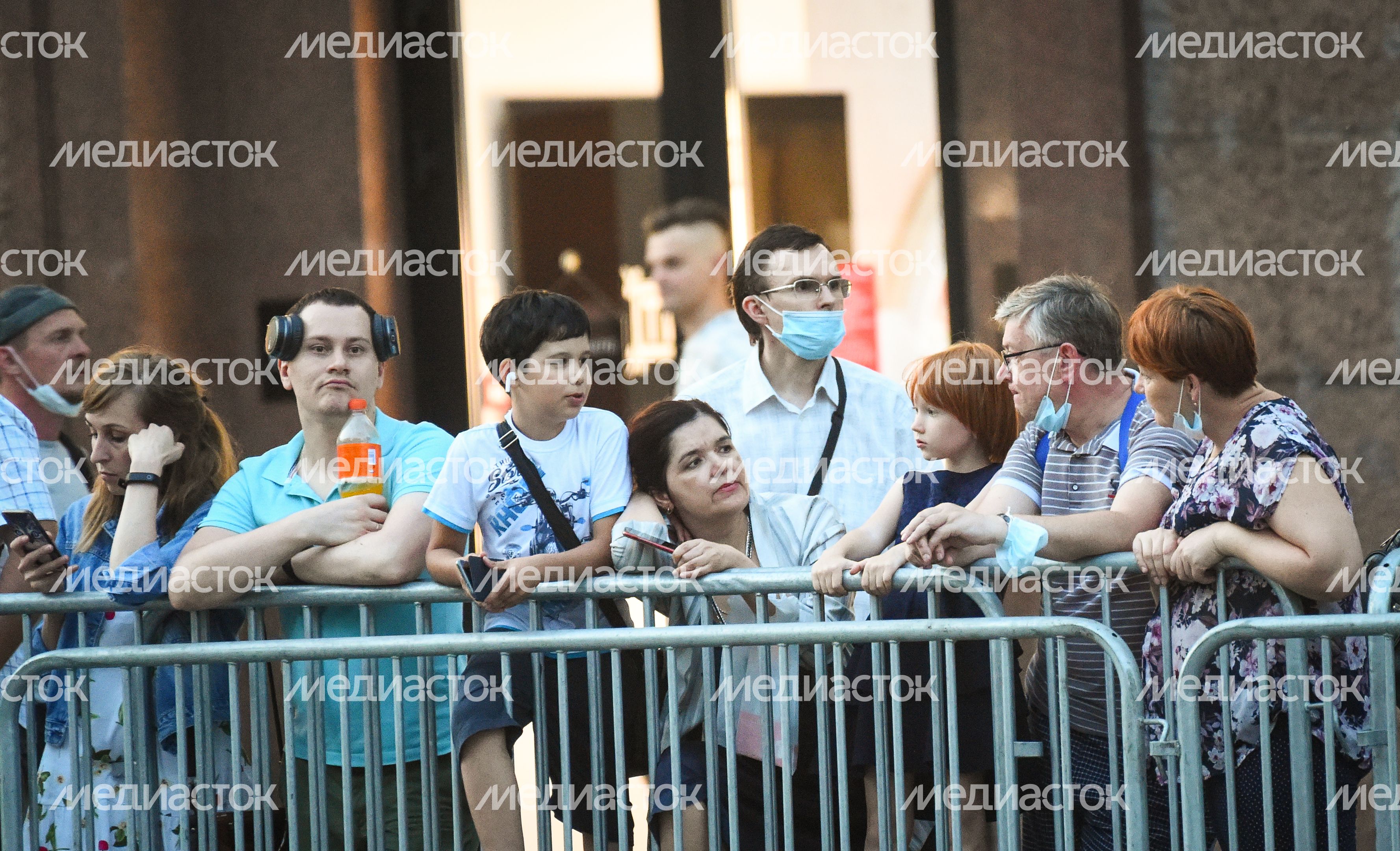 Вторая репетиция парада Победы в Москве