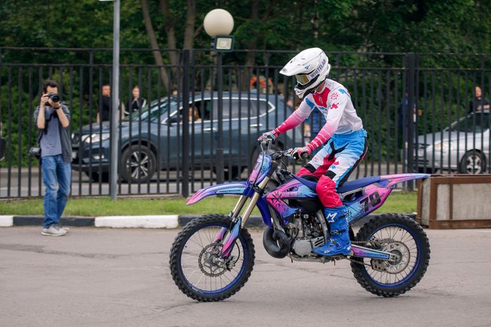 Шоу команды мотофристайла FMX13 в Лобне