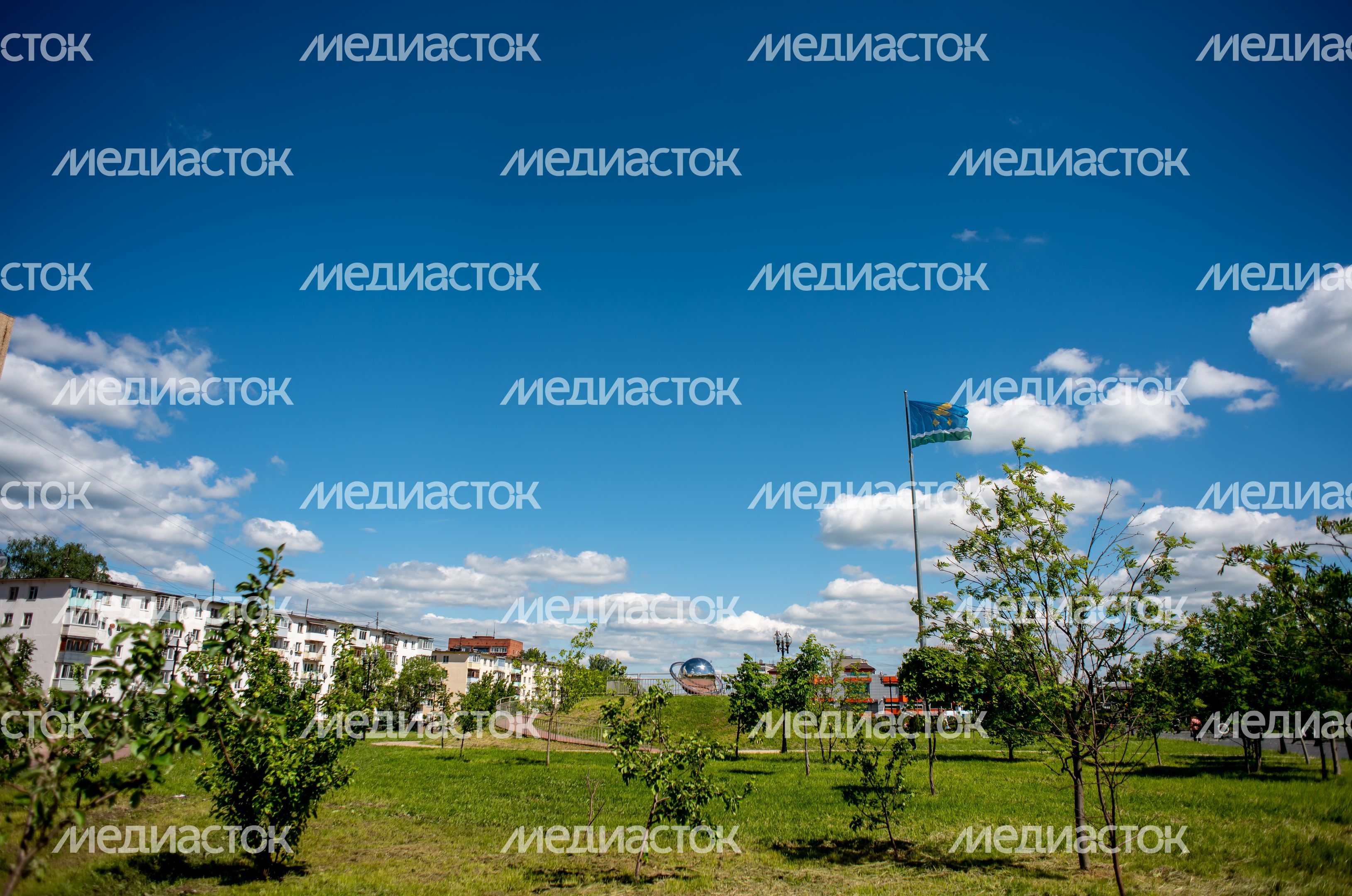 Летние виды города Ступино
