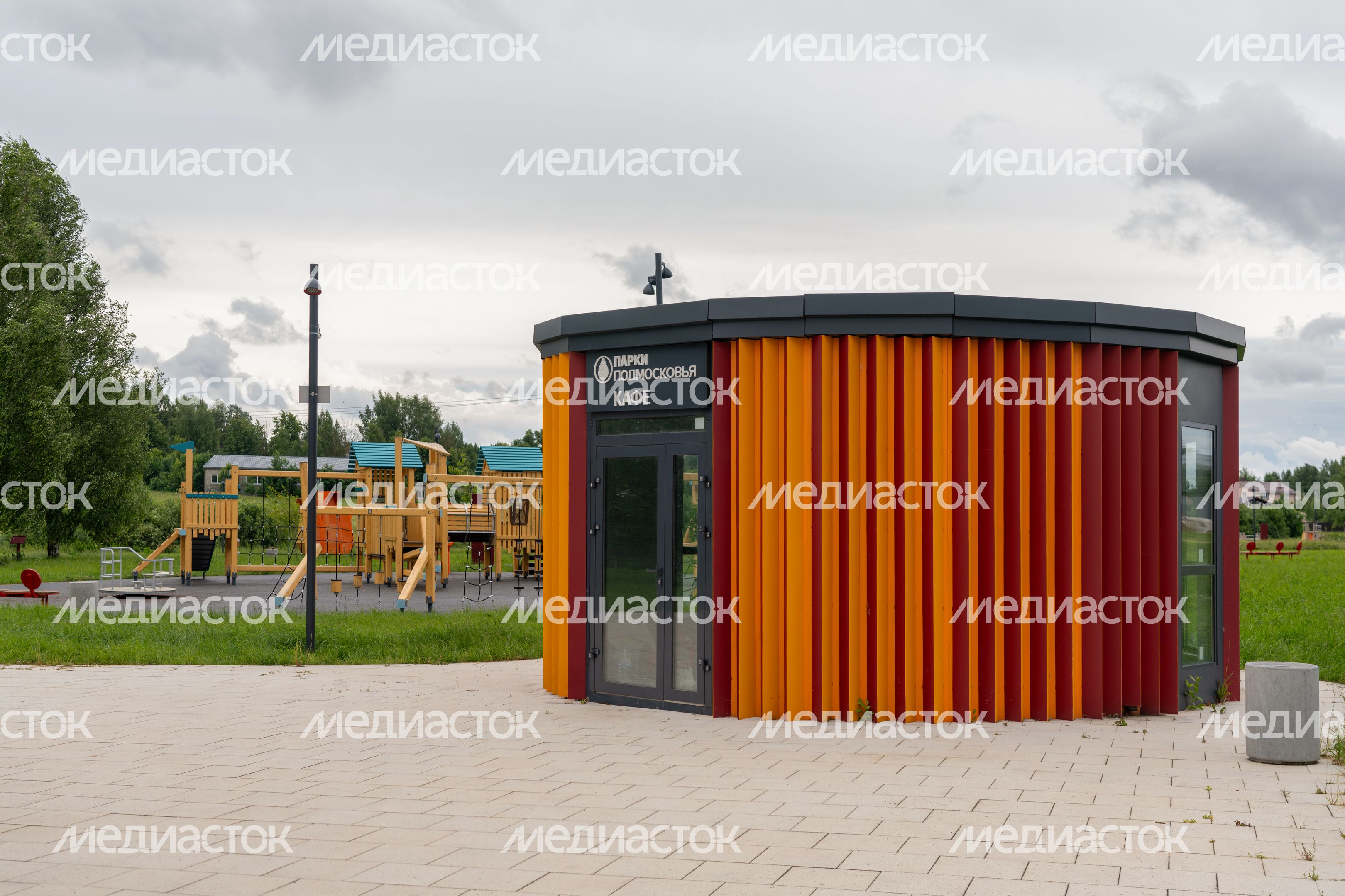 Благоустройство набережной парка «Красный ручей» в Лотошино Благоустройство набережной парка «Красный ручей» в Лотошино