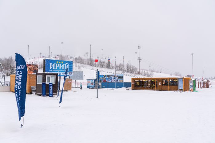 Горнолыжный курорт «Сорочаны» зимой