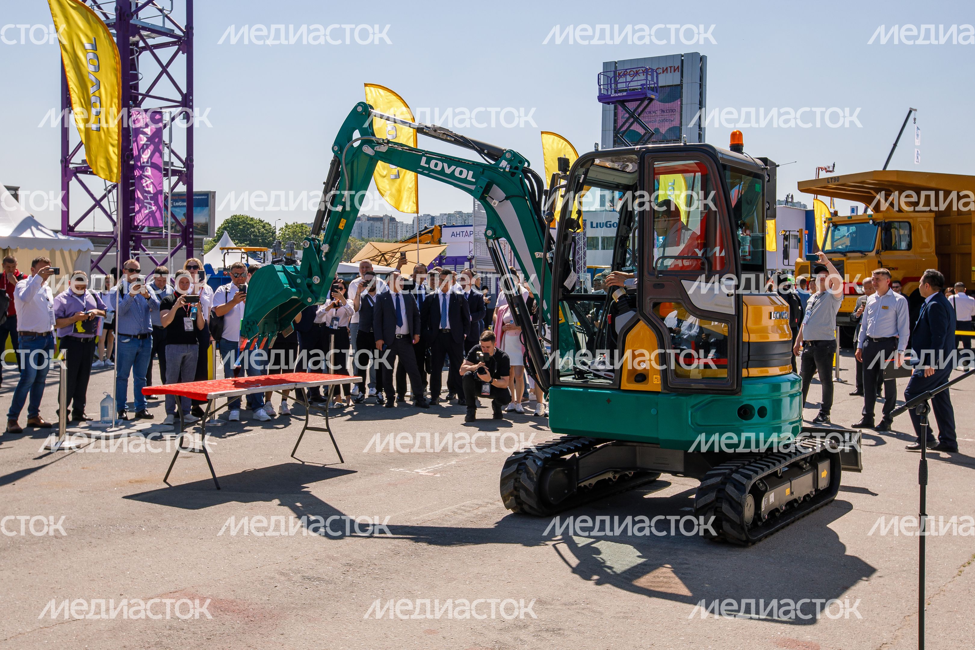 Выставка строительной техники и технологий CTT EXPO в красногорском МВЦ «Крокус Экспо»