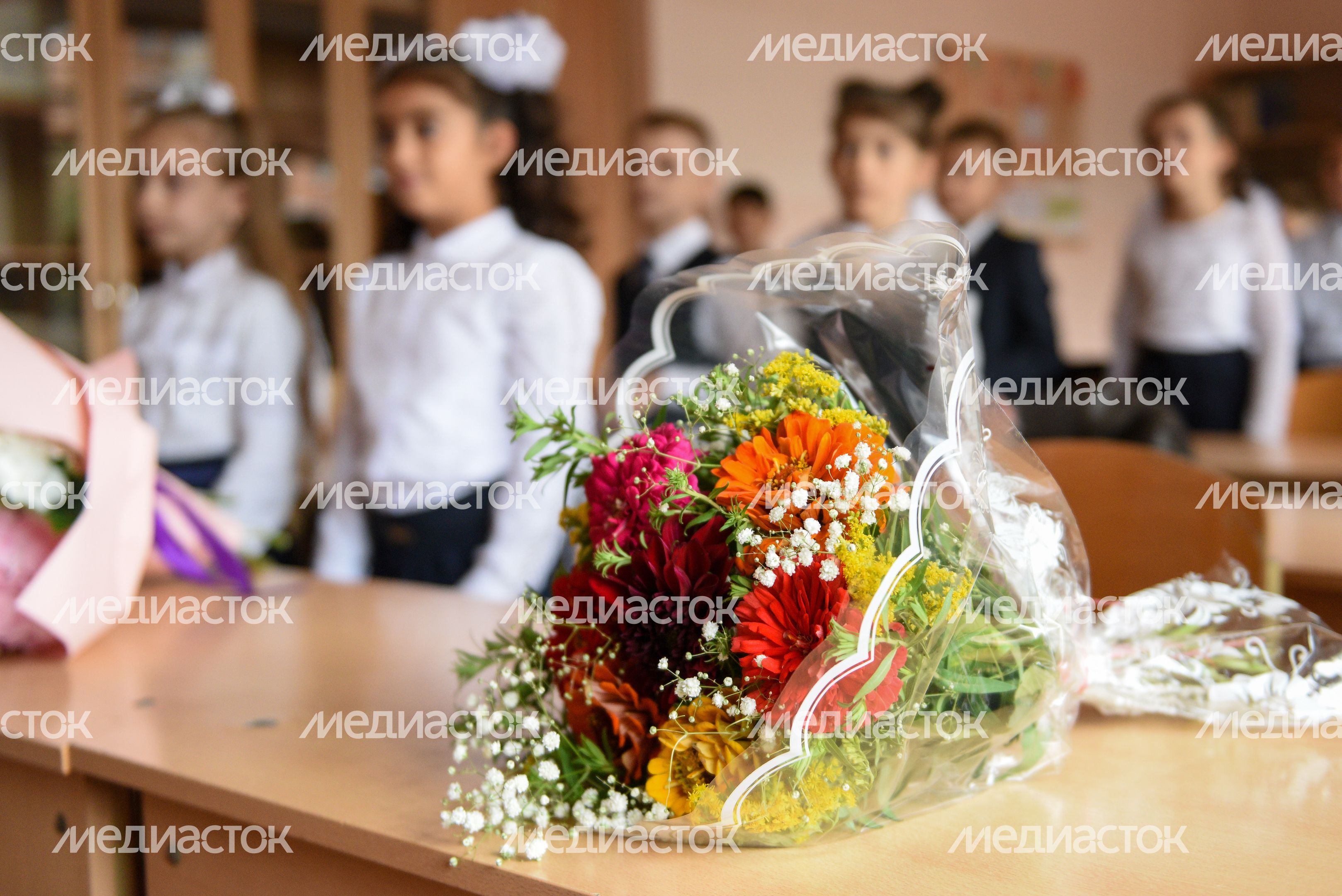 День знаний в общеобразовательной школе № 8 в городском округе Балашиха