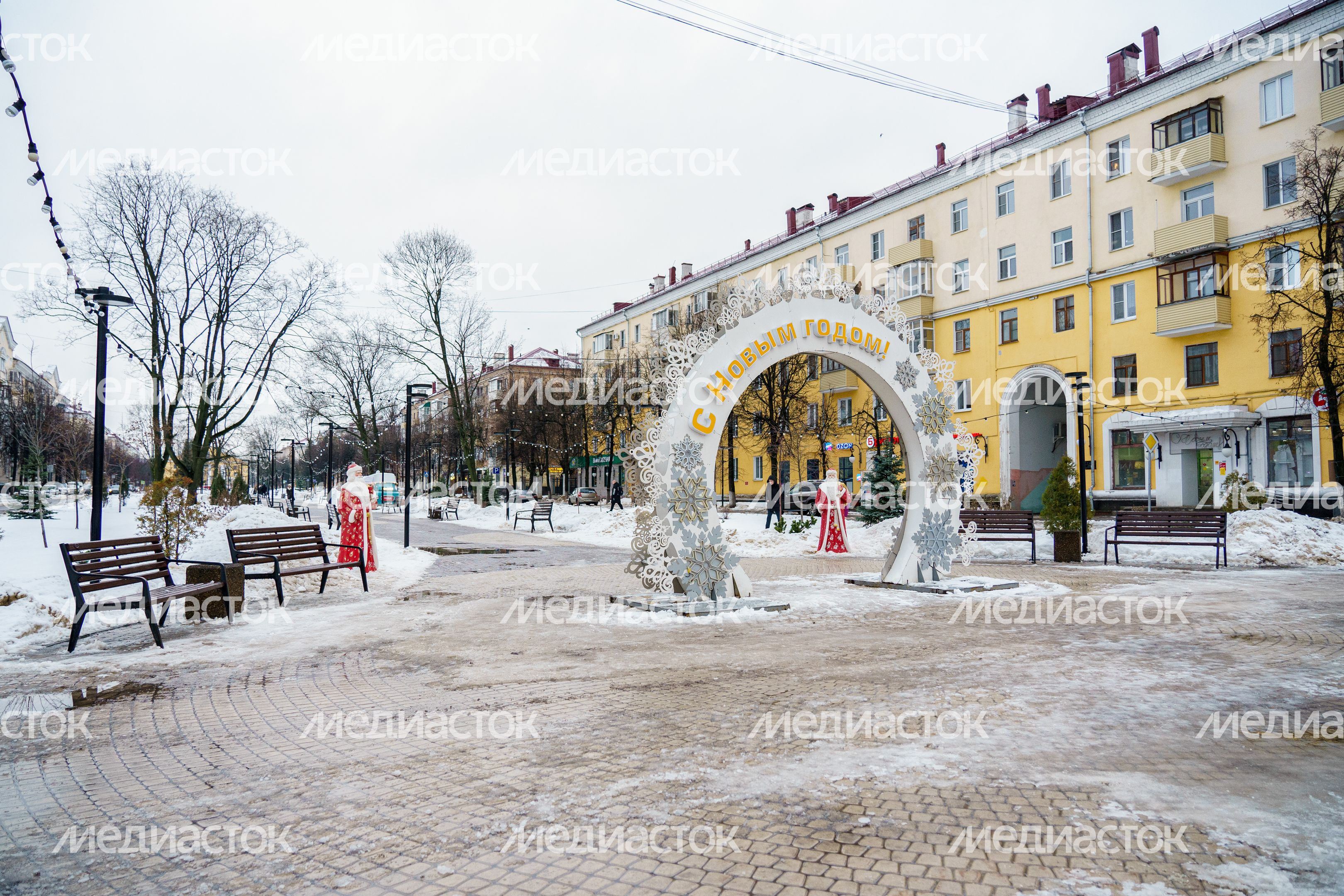 Зимние виды города Электросталь Зимние виды города Электросталь