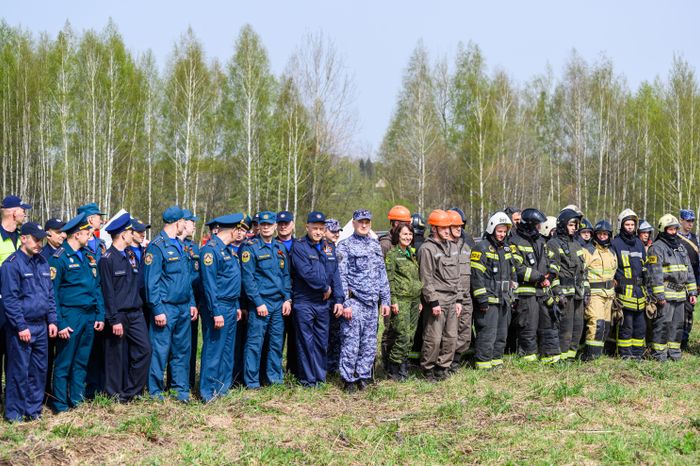 Командно-штабные учения по тушению пожаров в Богородском городском округе