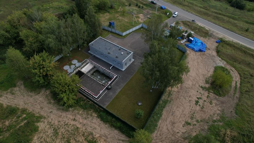 Капитальный ремонт очистных сооружений в Зарайском округе