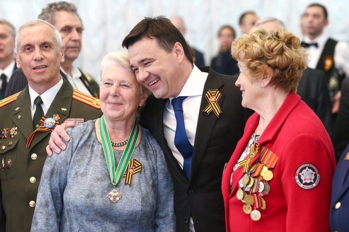 Андрей Воробьев поздравил членов Совета ветеранов Московской области