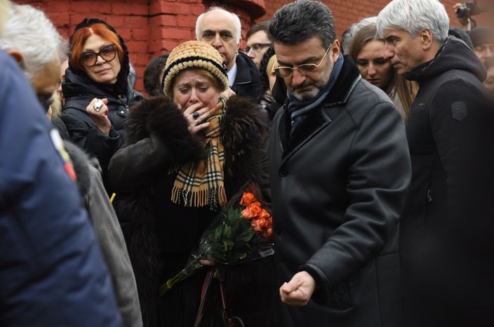 Похороны кинорежиссера Эльдара Рязанова