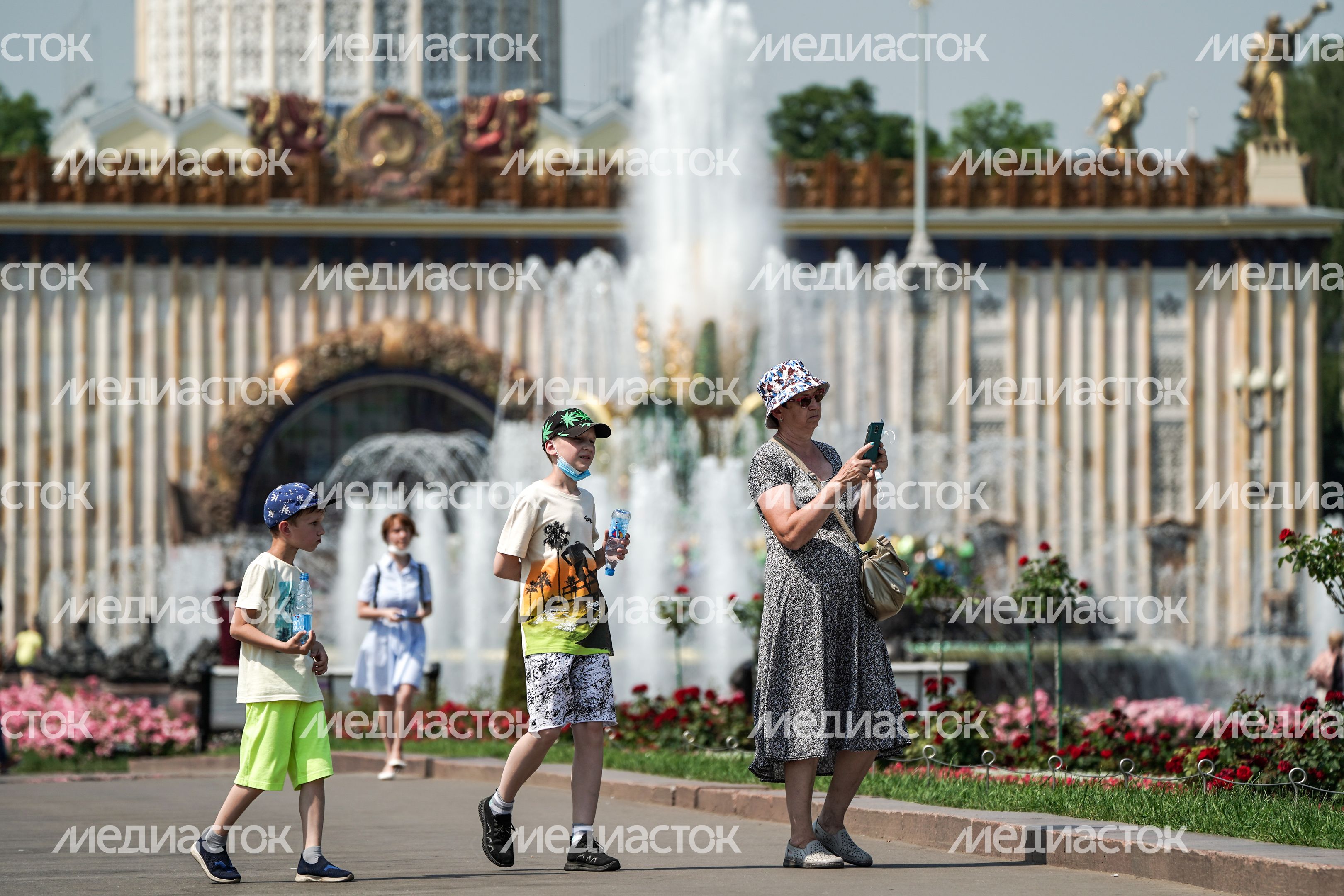 Аномальная жара в Москве