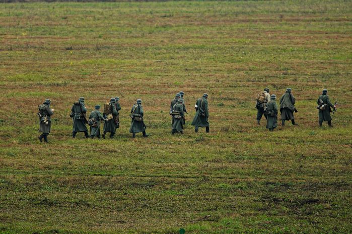 Военно-исторический фестиваль «Москва за нами. 1941 год» на Бородинском поле