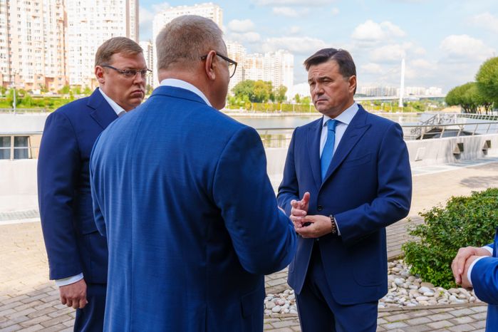 Встреча Андрея Воробьева с кандидатами в губернаторы