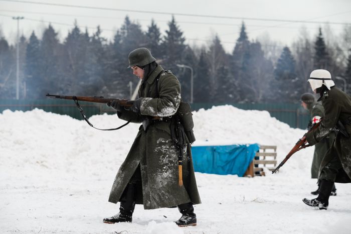 Мытищи. Военно-историческая реконструкция «Разгром немецких войск под Москвой»