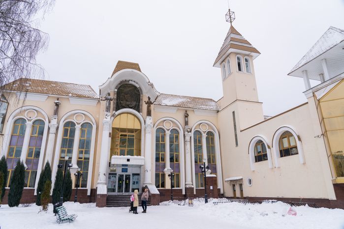 Краснознаменск. Виды города. Зима