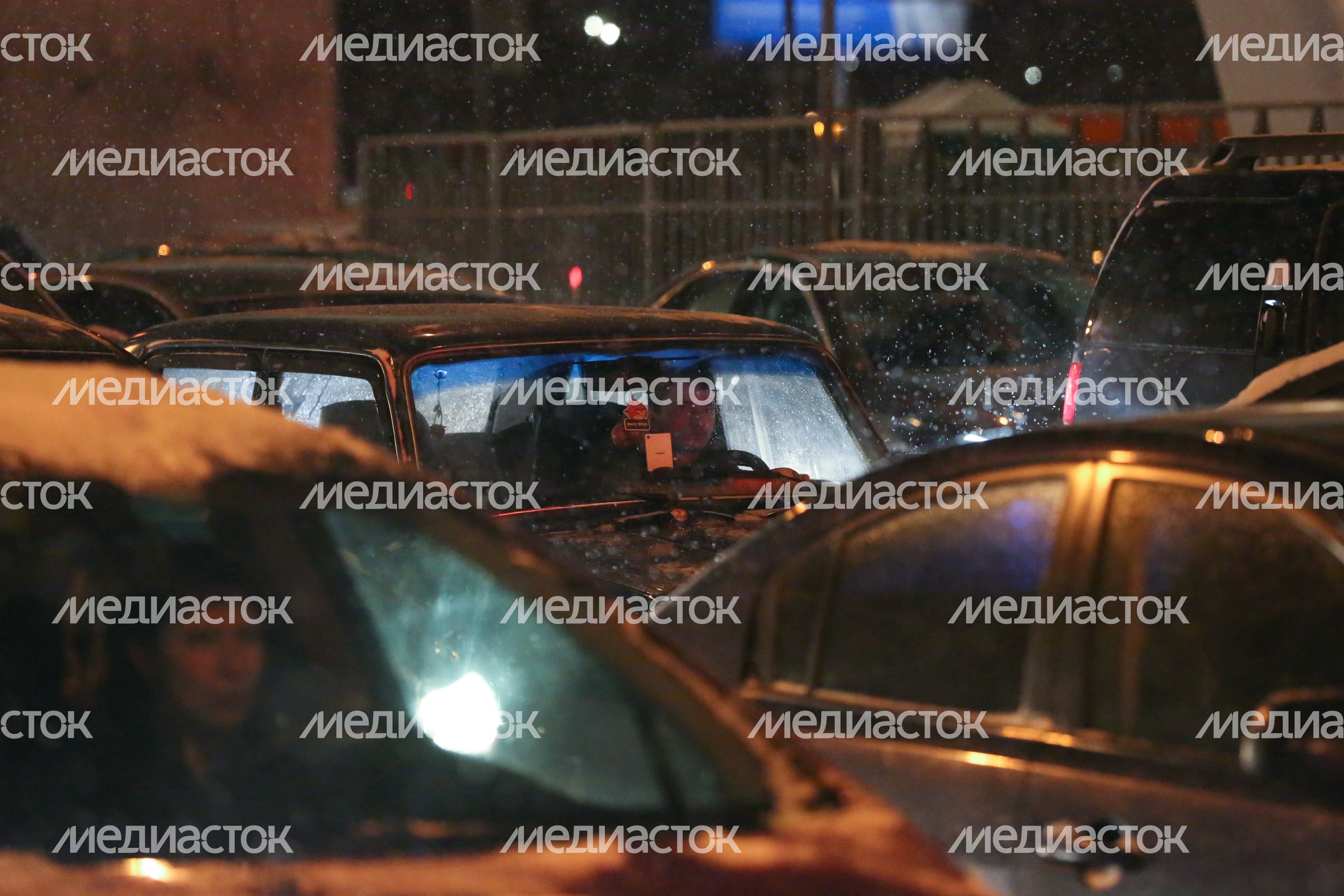 Автомобильное движение в Москве